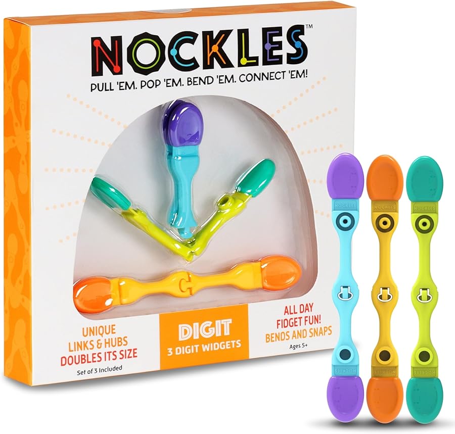 Nockles Tactile Fidget Toys Adults Explore Digit’s Durable Design